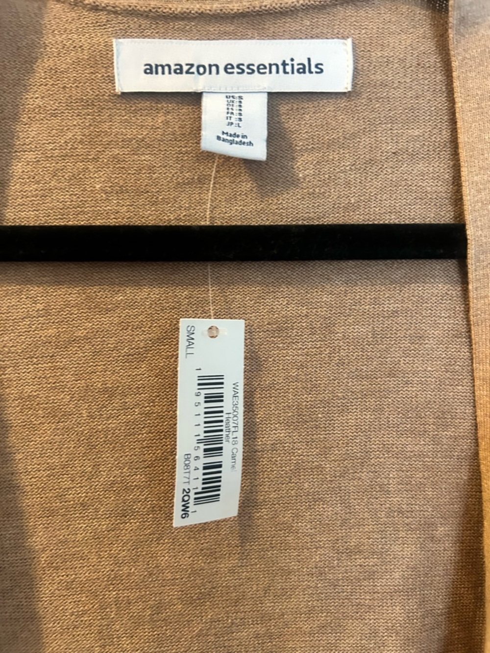 Amazon Tan Cardigan, Size small - Picture 4 of 12